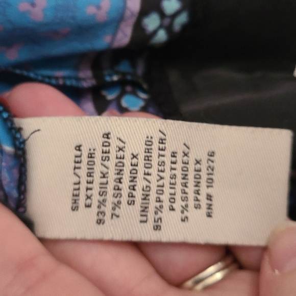 eci New York. Size 12. silk. knee length dress - Picture 7 of 7